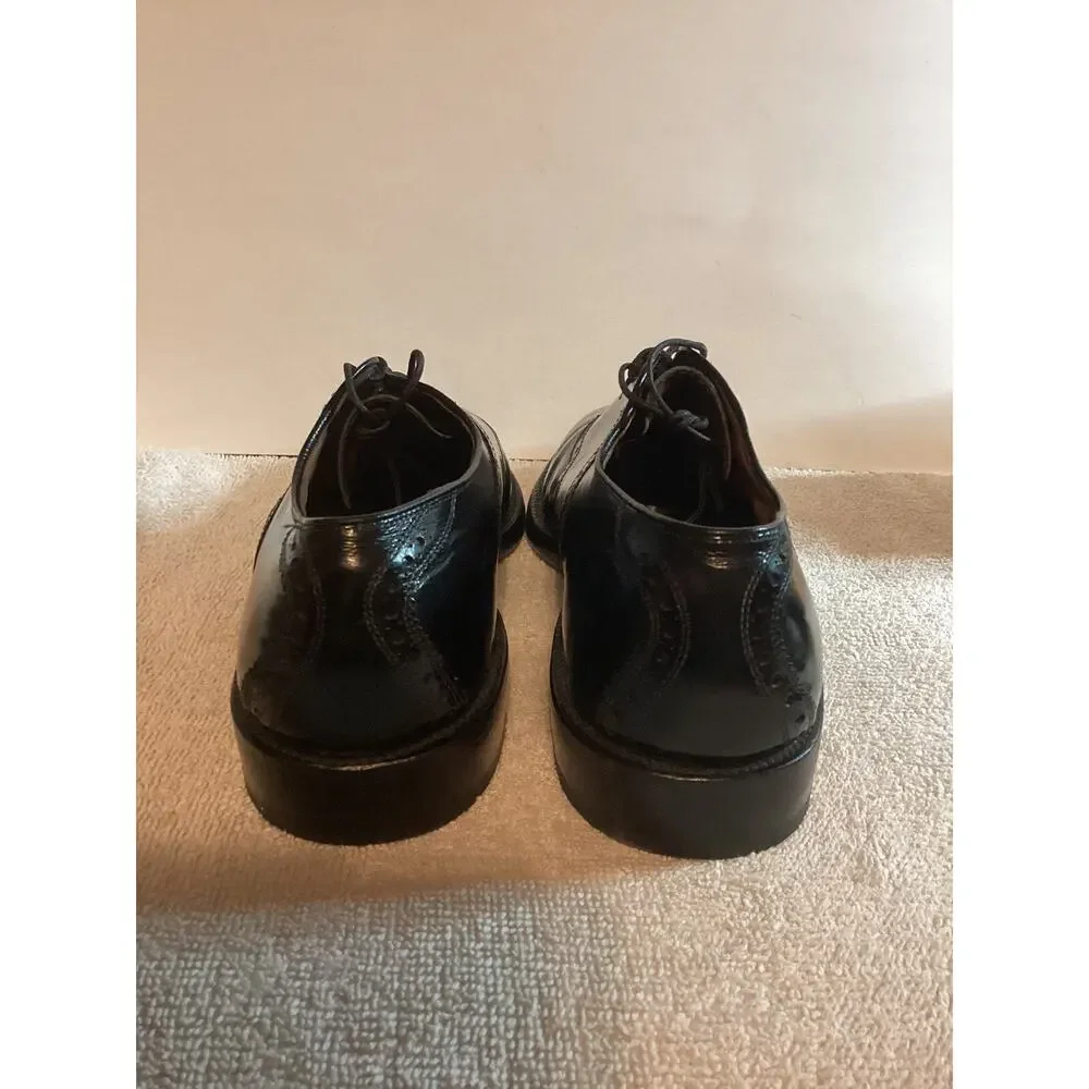 Allen Edmond’s Men’s Dress Shoes 9.5 B Black Lace Up Size 31716 Style